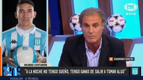 Foto de Ricardo Centurión y Óscar Ruggeri.