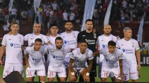 Cruzeiro vs Huracán por la Copa Libertadores.