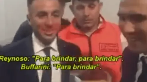 Bien cordobeses: Bebelo le preparó un fernet a Buffarini para celebrar el triunfo de Boca