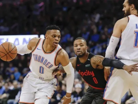 Qué canal transmite Oklahoma City Thunder vs Portland Trail Blazers por los playoffs de la NBA