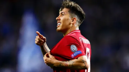 BOBBY FIRMINO. El centrodelantero marcó en la goleada del Liverpool (Foto: Getty).