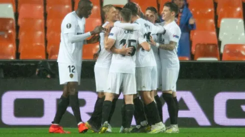 Valencia ganó bajo la lluvia.