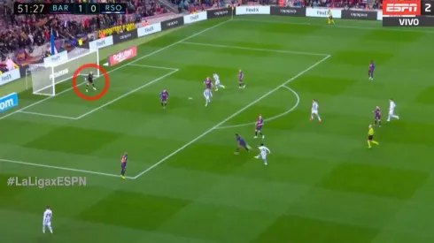 Atajada de Ter Stegen.