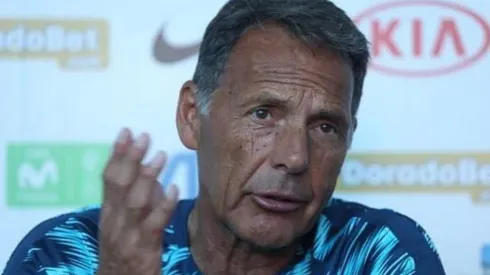 Después del partido Russo se quejó y señaló directamente a la Federación Peruana como responsable del empate