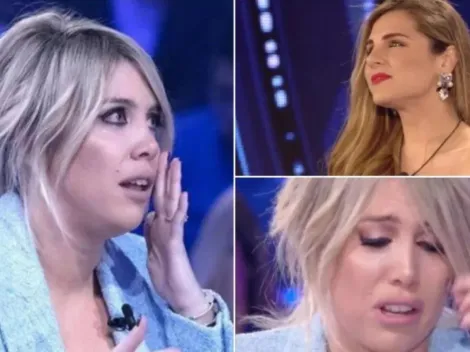 Lágrimas de Wanda Nara en la televisión italiana: "No soy una bruja"