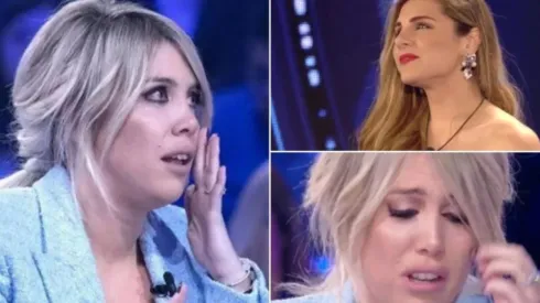 Lágrimas de Wanda Nara en la televisión italiana: "No soy una bruja"
