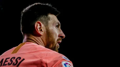 Foto de Lionel Messi, jugador de Barcelona.