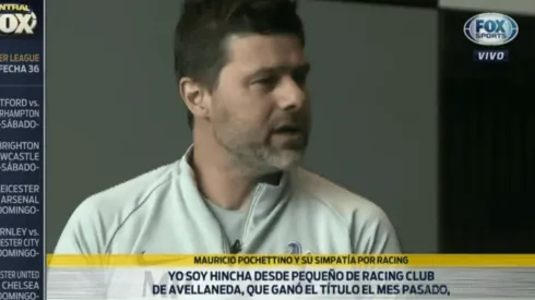 Foto de Mauricio Pochettino, entrenador de Tottenham.