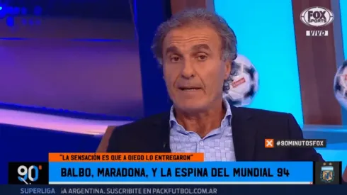 Ruggeri y el Mundial del 94: "Maradona volaba, era imposible sacarle la pelota"