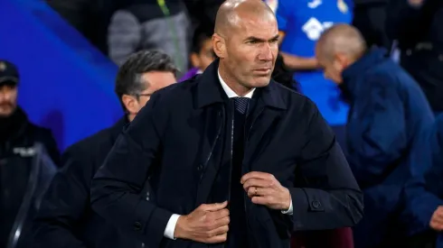 Zinedine Zidane, técnico de Real Madrid.