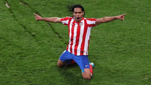 ¿Guiño? Falcao le desea feliz cumpleaños al Atlético de Madrid