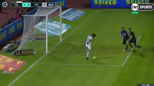 Dayro Moreno falló con el arco libre.