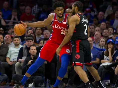 Qué canal transmite Philadelphia 76ers vs Toronto Raptors por los playoffs de la NBA: Partido 1