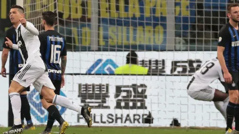 El festejo de Cristiano Ronaldo.