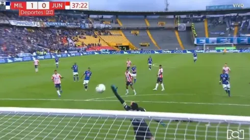 Felipe Jaramillo anotó el golazo de la fecha 18 en el FPC