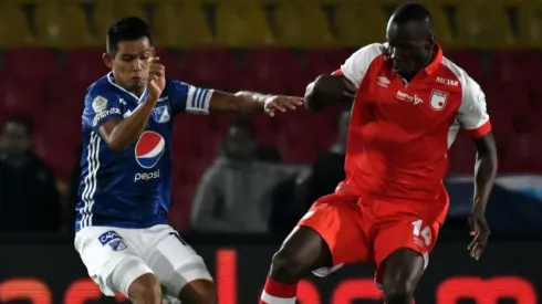 Santa Fe vs Millonarios por la Liga Águila.