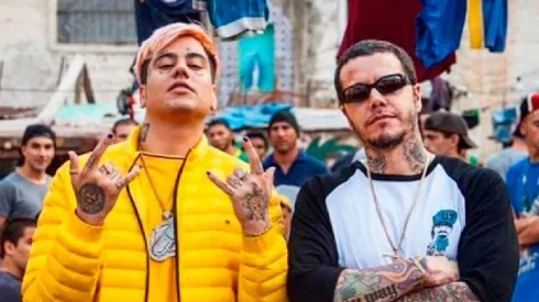 Duki junto a Ortega en 'San Onofre'.