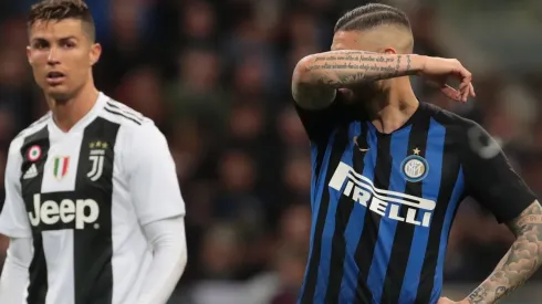 Mauro Icardi con la camiseta de Inter.