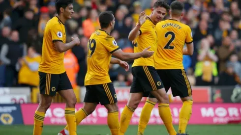 Raúl Jiménez jugó los 90'.