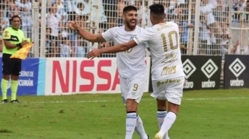 El festejo de Atlético Tucumán.