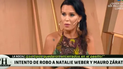 Natalie Weber contó cuando le entraron a robar y Zárate encerró a los ladrones en la casa