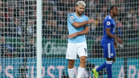 Manchester City vs Leicester City por la Premier League.