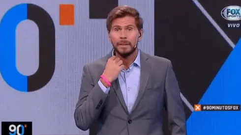 Foto de Sebastián Vignolo, conductor de Fox Sports.