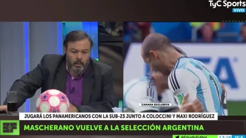 Estudio Fútbol: Mascherano, Maxi Rodríguez y Coloccini vuelven a jugar a la Selección Argentina