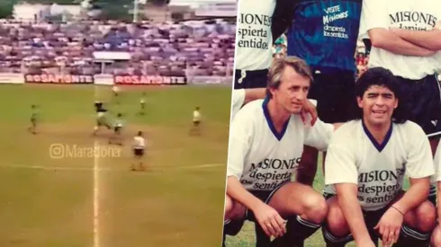 Maradona y un TBT emocionante.