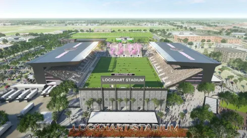LOCKHART STADIUM. Inter Miami CF está construyendo desde cero este estadio con capacidad para 18.000 para jugar dos temporadas de la MLS y luego moverse a Miami.