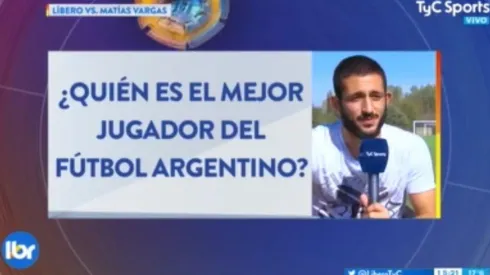 Monito Vargas suena en Boca, pero eligió a un jugador de River como el mejor de Argentina