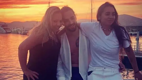 Foto de Maluma en familia.