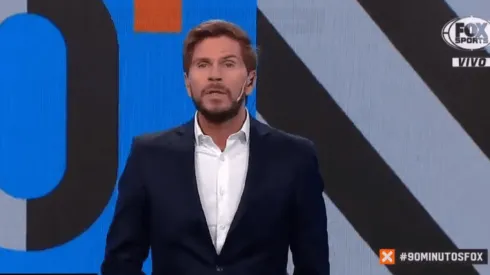 Foto de Sebastián Vignolo, periodista de Fox Sports.