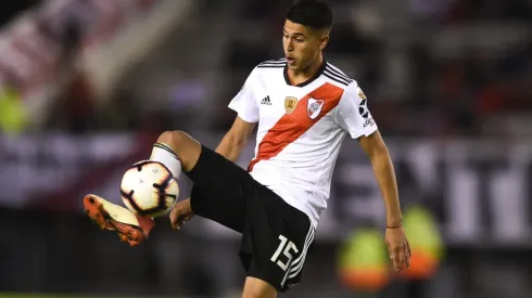 Exequiel Palacios volvió a ver minutos en River.