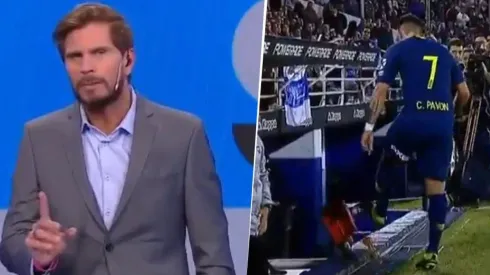 Vignolo vio el berrinche de Pavón cuando Alfaro lo sacó y tiró: "Yo soy Burdisso y lo sanciono"