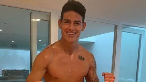 Explosión en las redes: James Rodríguez subió una foto y PSG se la comentó