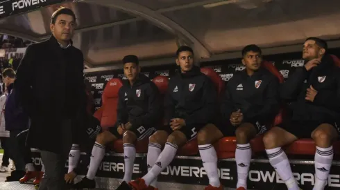 Gallardo entendió todo y mostró la chapa cuando le preguntaron por Cruzeiro