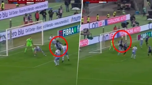 Por poco: Duván Zapata casi pone en ventaja al Atalanta en dos ocasiones