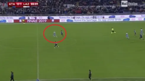 El golazo de Joaquín Correa que selló la Copa Italia: ganó en velocidad y dejó parado al arquero