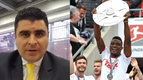 Jhon Córdoba, goleador de la 2. Bundesliga de Alemania.