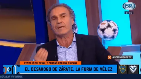 Ruggeri bancó a muerte a Zárate y tiró: "Yo gano el partido y los mando a la re c*** de su madre"