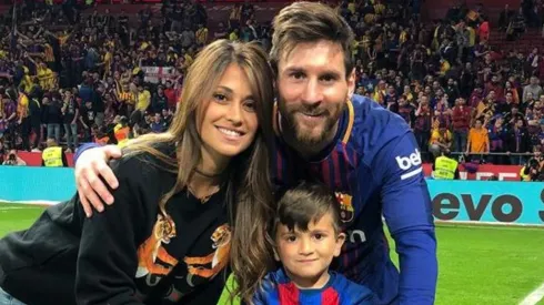 Antonela Roccuzzo le puso música a Mateo, lo filmó mientras bailaba y el final del video es todo lo que está bien