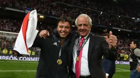 Gallardo y D'onofrio, tras la final en Madrid.