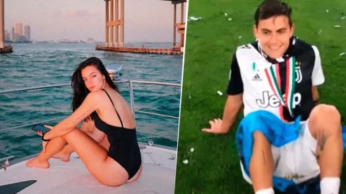 Oriana Sabatini se puso la de la Juventus y festejó con Dybala: "Sos enorme, chiquito"