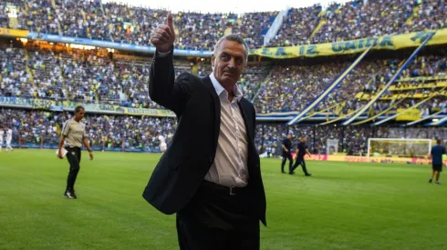 Alfaro en La Bombonera.