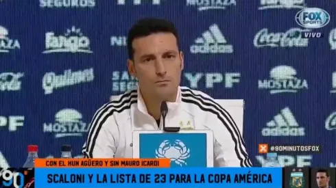 Scaloni habló de la ausencia de Icardi: "No tenemos duda de la decisión que tomamos"