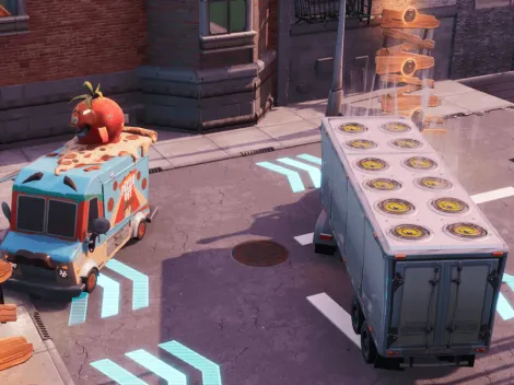 Donde estan las gastronetas en Forntite (Desafío Entrega en el centro)