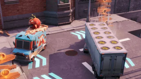 Donde estan las gastronetas en Forntite (Desafío Entrega en el centro)