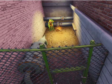 Encuentra a Jonesy escondido detrás de una valla - Desafío Entrega en el centro