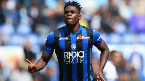Duván Zapata, jugador del Atalanta de Italia.